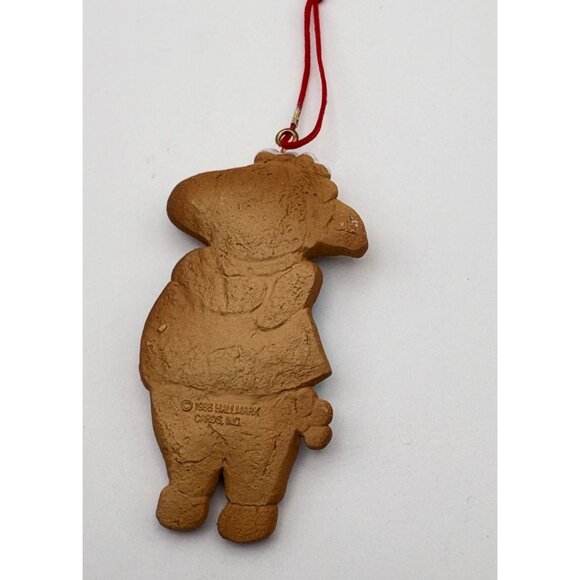 Hallmark Christmas Ornament Baa Humbug Sheep Cookie Style Tree Trimmer 1988 - Picture 2 of 6